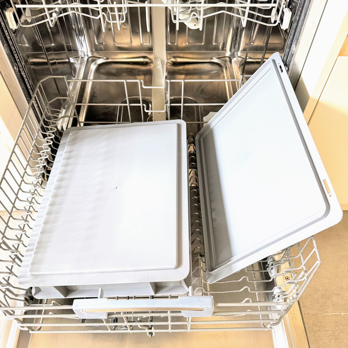 Pizza Dough Ball Proving Trays and Lids - Bread Leavening - Fits in most Fridges - Stackable