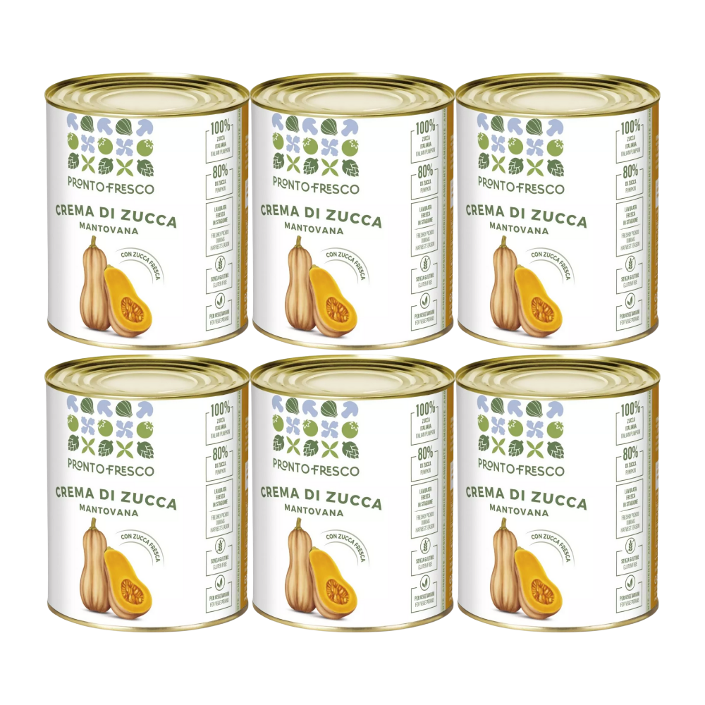 greci pumpkin cream x 6