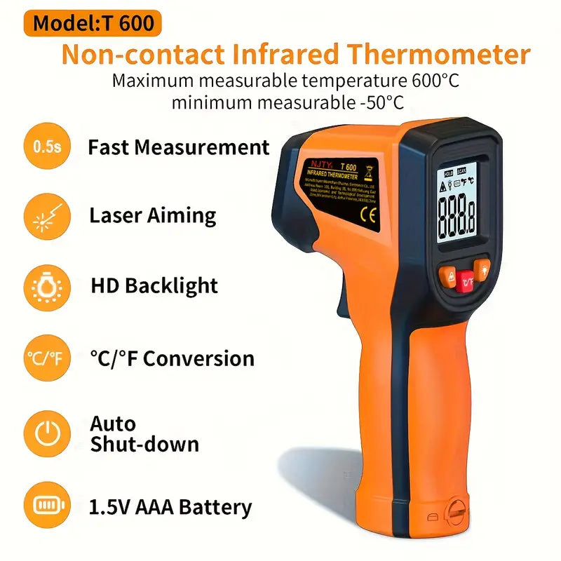 Digital Infrared Thermometer - For Pizza Ovens