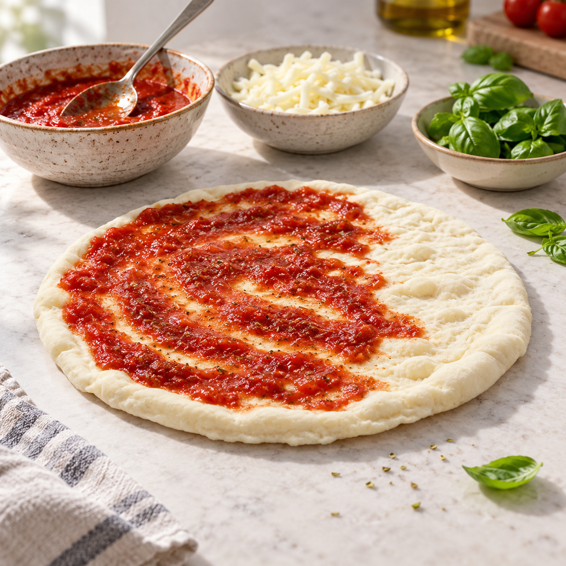 Stone-Baked Pizza Bases – 12 Inch, Packs of 20, 100 or 400