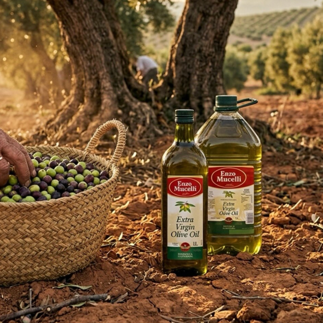 Enzo Mucelli Extra Virgin Olive Oil 1L Italian EVOO