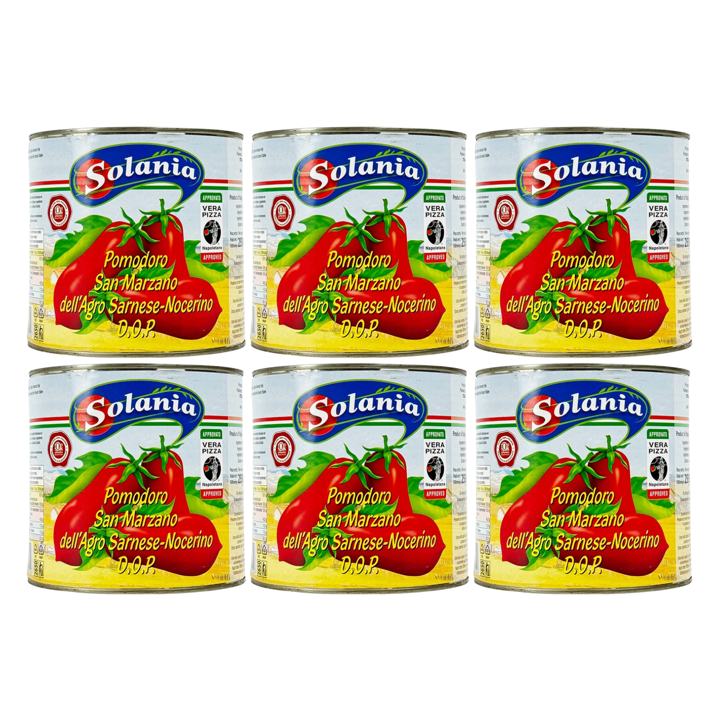 San Marzano DOP Plum Tomatoes - 2.5kg Tin