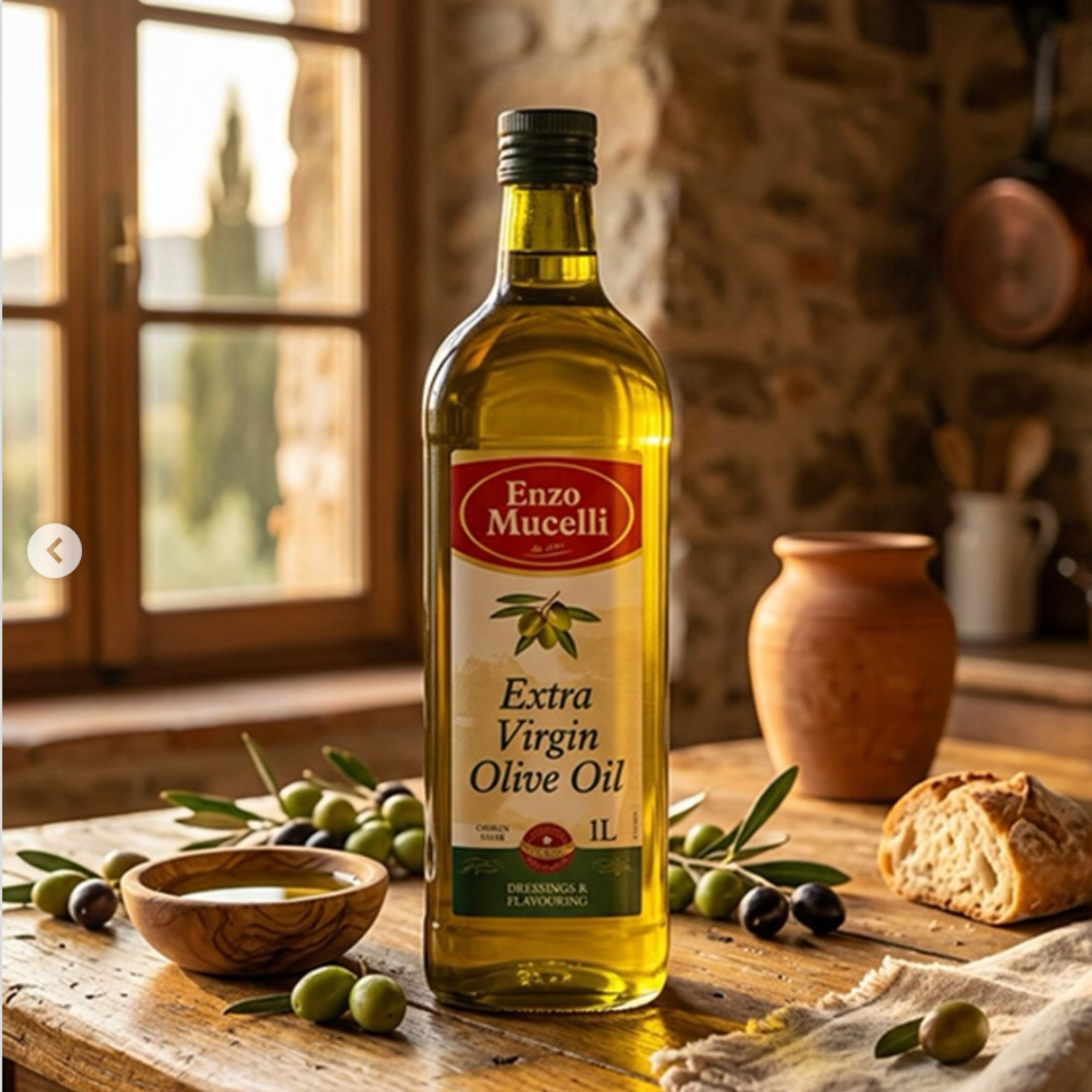 Enzo Mucelli Extra Virgin Olive Oil 1L