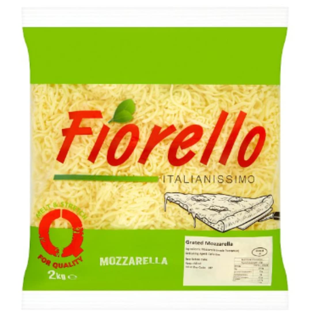 Fiorello Italianissimo Grated Mozzarella 2kg