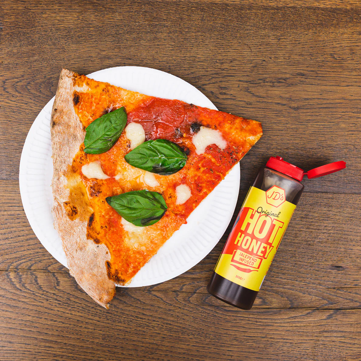 JD's Hot Honey Sauce - For Drizzling on Pizzas, Pastas - Jalapeno, Habanero, and Chipotle Infused Flavours
