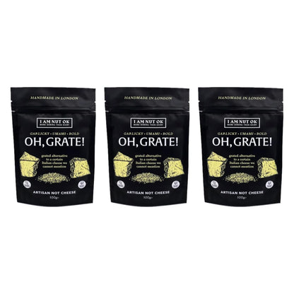 I am Nut OK - Oh, Grate! · Grated Italian Cheese Alternative (Not Parmesan) - Vegan Cheese