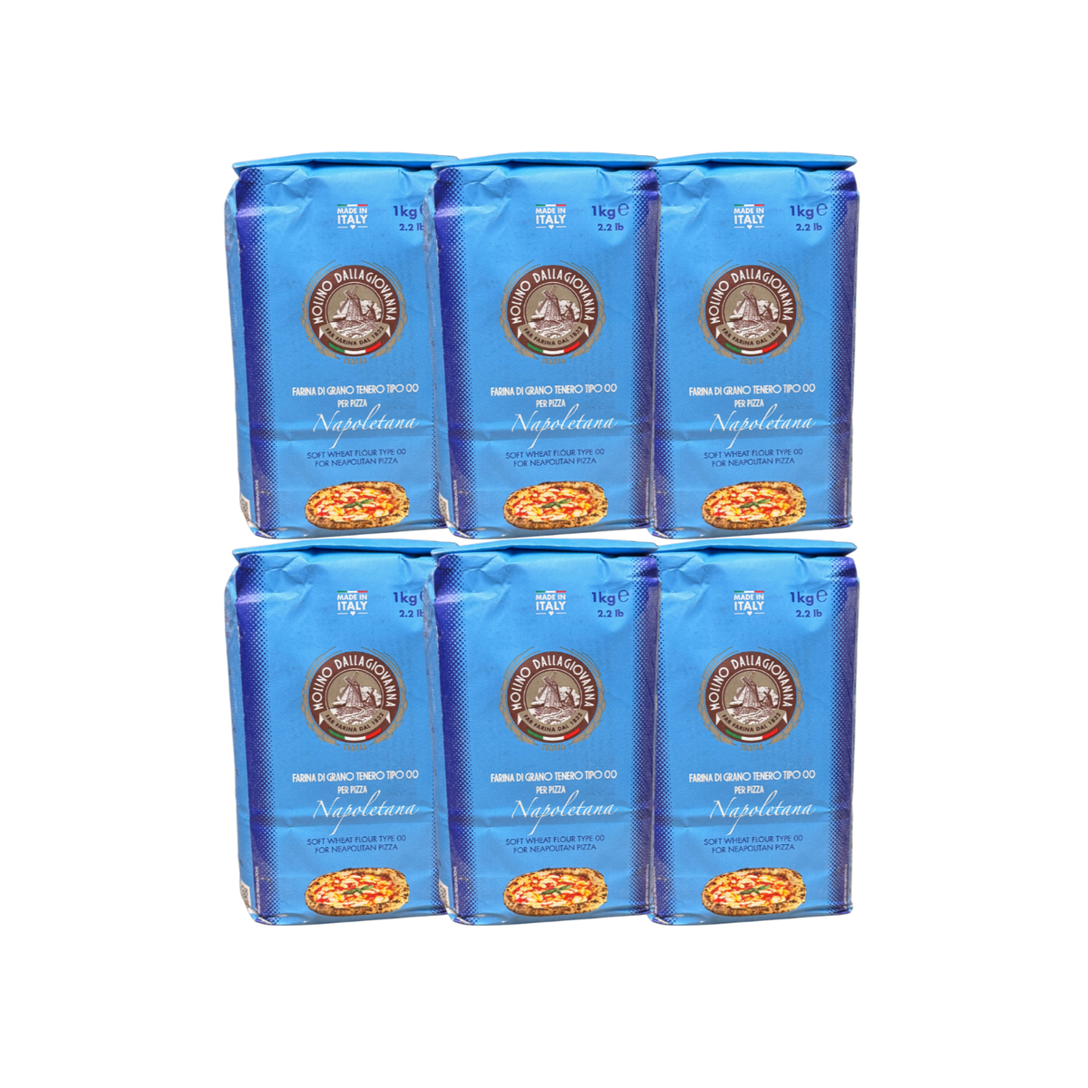 Dallagiovanna Tipo 00 Flour Pizza Flour 1kg bags