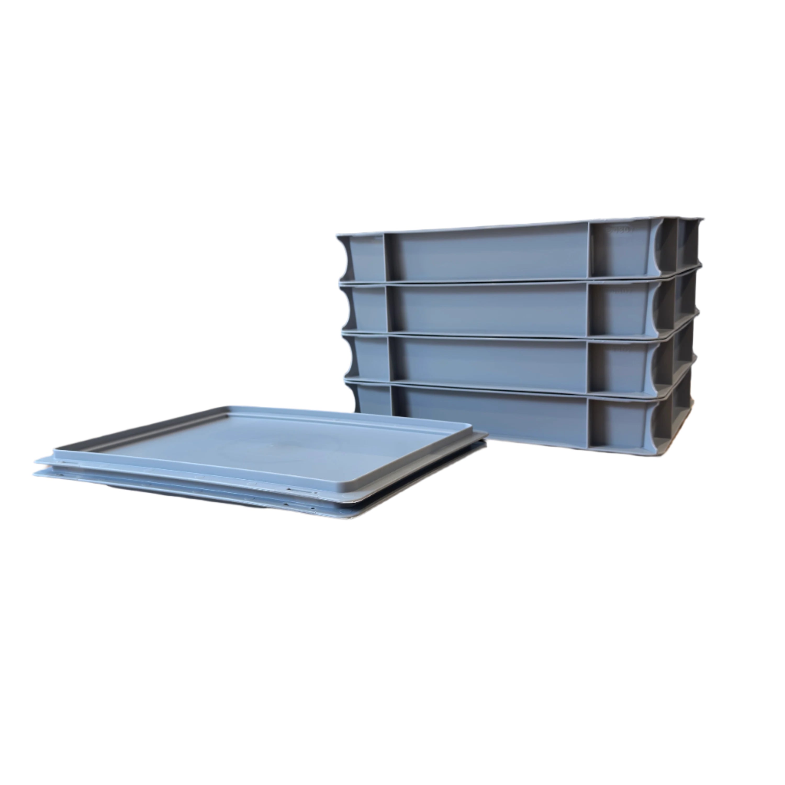 dough ball 4 trays and 2 lids