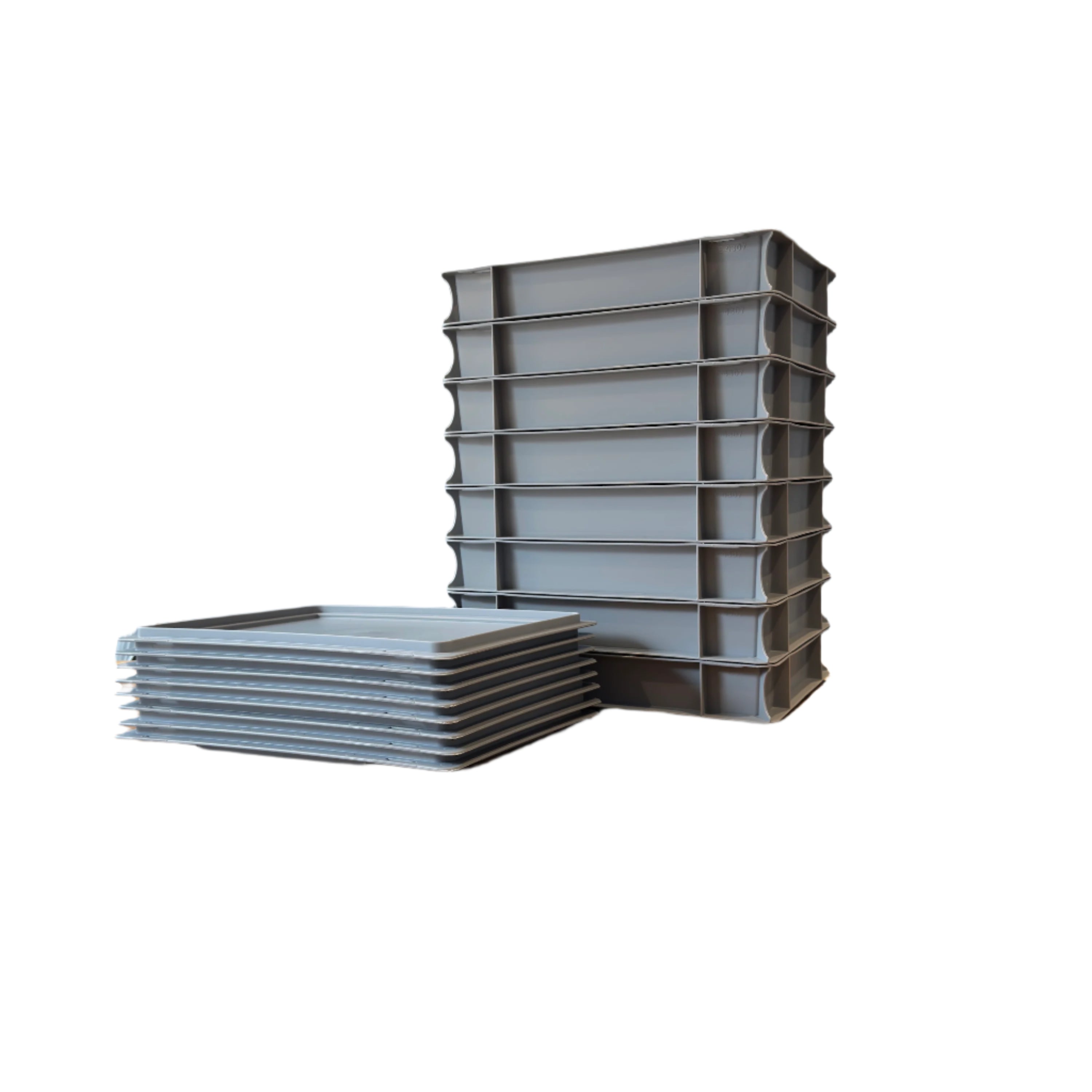 dough ball 8 trays and 8 lids