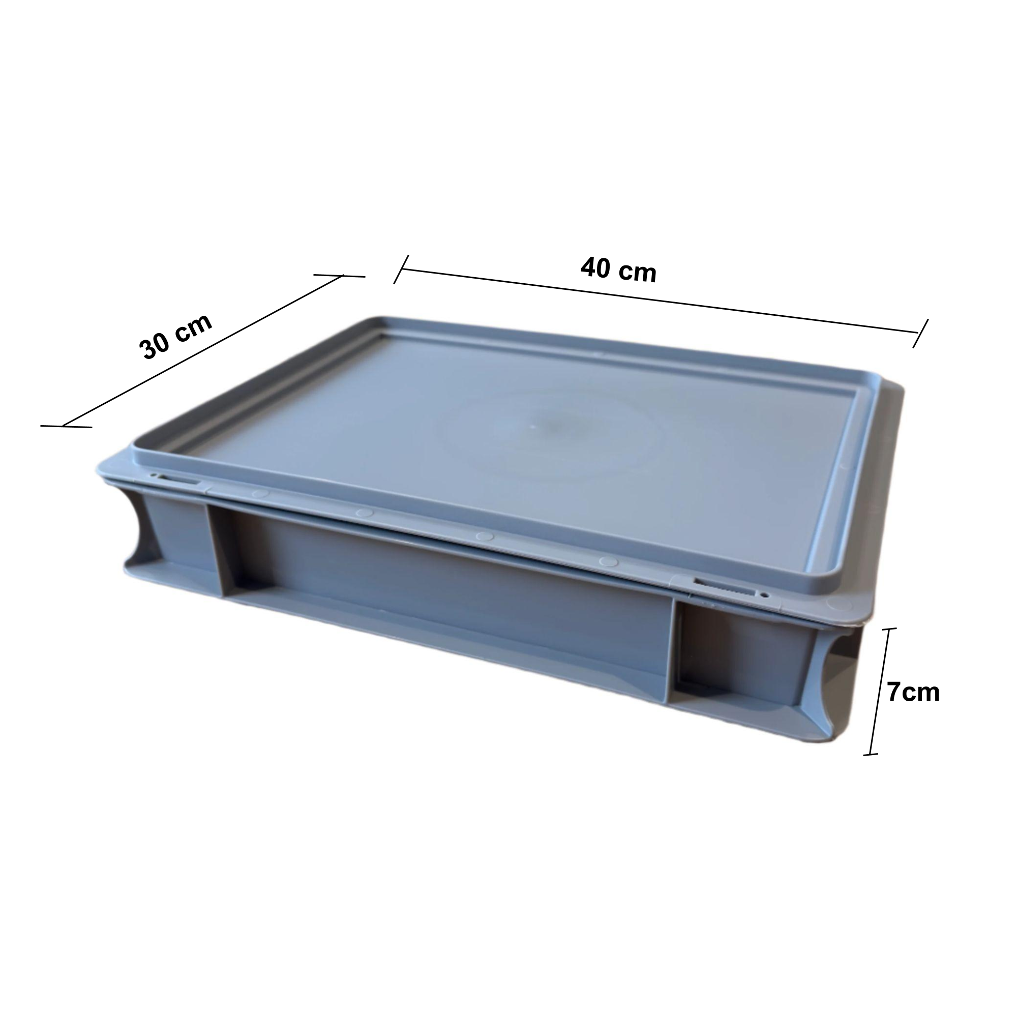 Pizza Dough Ball Proving Trays and Lids - Bread Leavening - Fits in most Fridges - Stackable