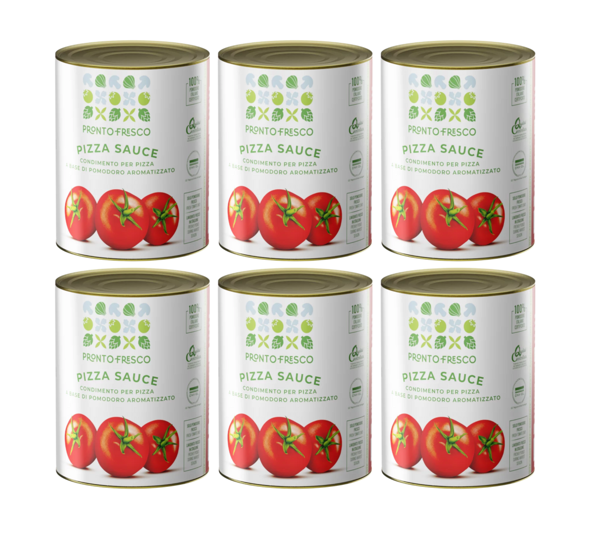 greci pizza sauce x 6