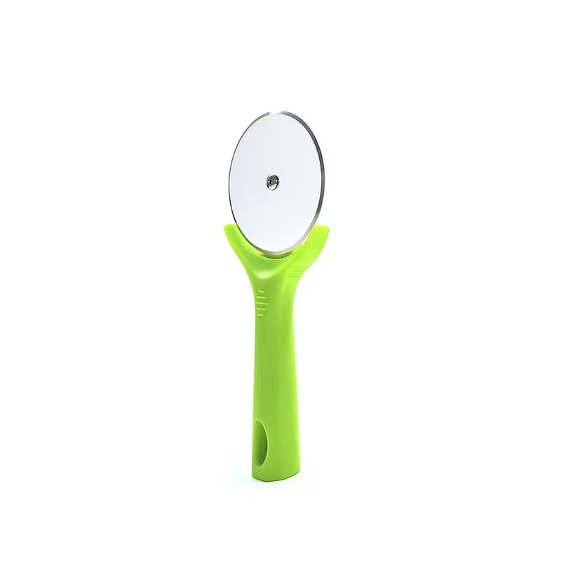 Stainless Steel Pizza Wheel Cutter - Ergonomic Handle - Durable 304 Stainless Steel