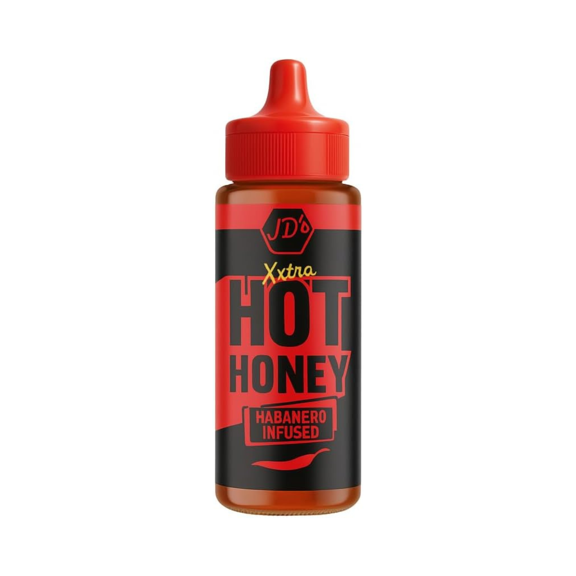 JD’s Hot Honey Sauce 260g – Jalapeño, Habanero & Chipotle Infused Honey