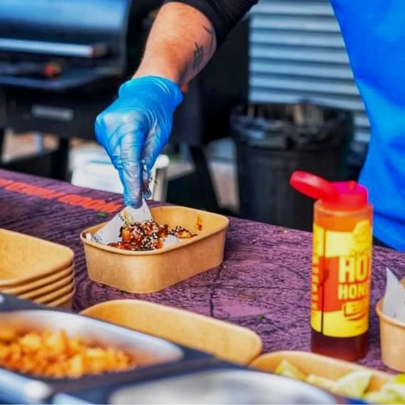 JD's Hot Honey Sauce - For Drizzling on Pizzas, Pastas - Jalapeno, Habanero, and Chipotle Infused Flavours