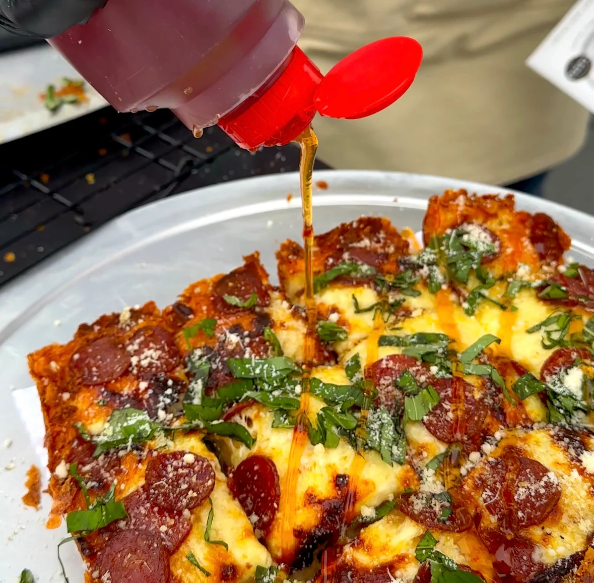 JD's Hot Honey Sauce - For Drizzling on Pizzas, Pastas - Jalapeno, Habanero, and Chipotle Infused Flavours