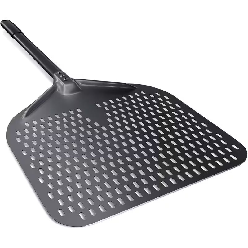 Pizza Peel 12 inch - Perforated Aluminium Pizza Paddle
