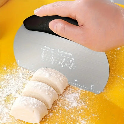 Pizza Dough Scraper - Stainless Steel
