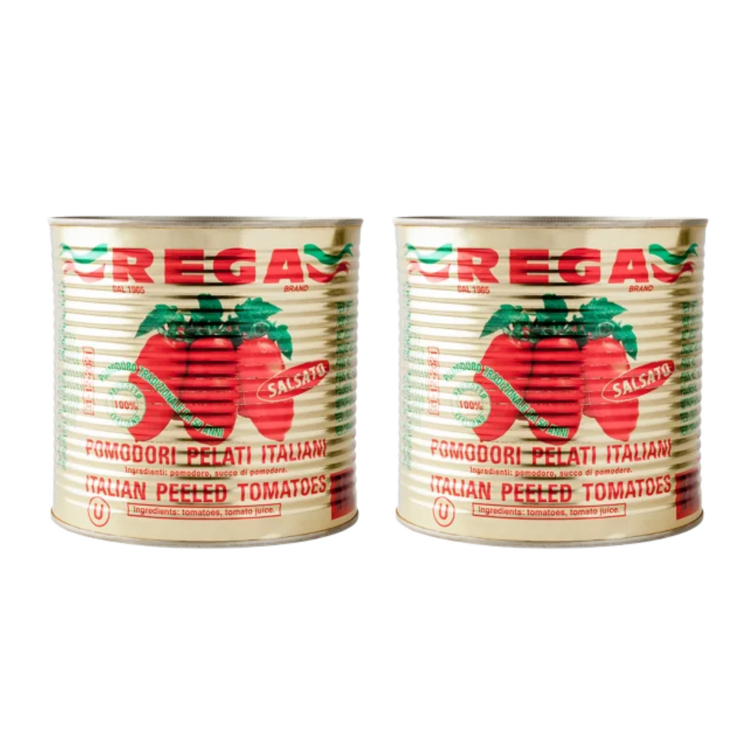rega gold tomatoes 2 tins