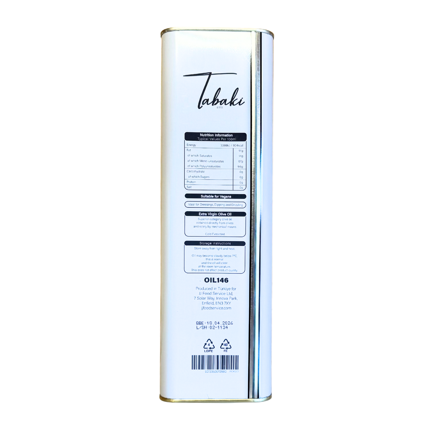 tabaki side nutrition