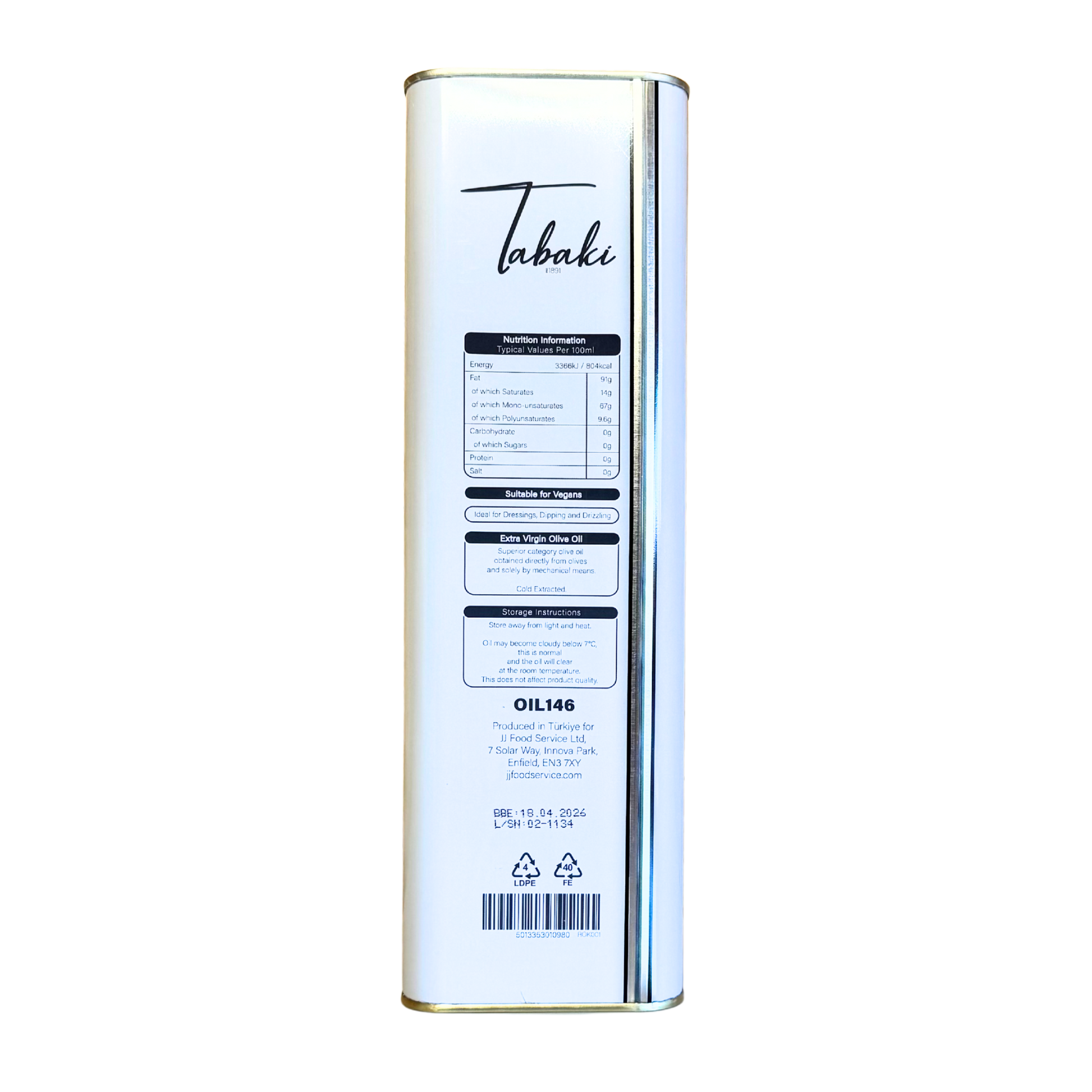 tabaki side nutrition