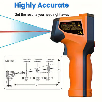 Digital Infrared Thermometer - For Pizza Ovens